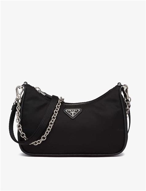 prada bags chain|prada over the shoulder bag.